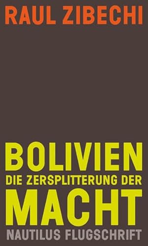 Bolivien. Die Zersplitterung der Macht